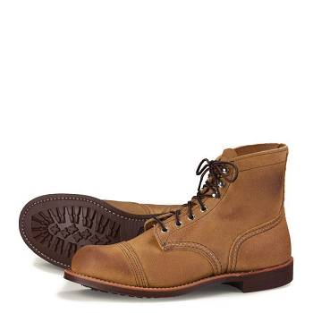 Red Wing Férfi Heritage Iron Ranger 6 Inch Bakancs Teve